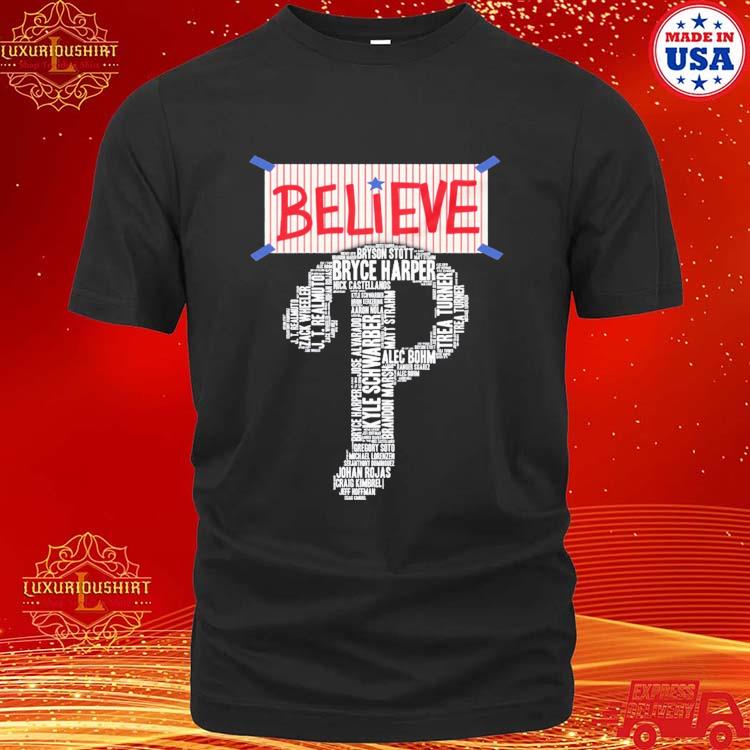 Design Believe philadelphia phillies shirt - EnvyfashionTee