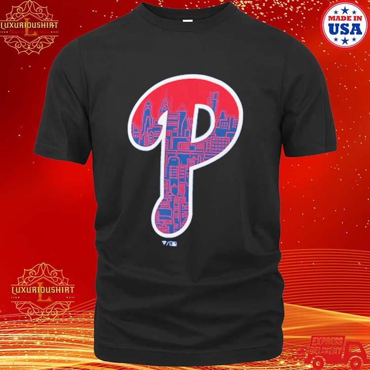 Philadelphia Phillies City P Tee Shirt Hoodie Tank-Top Quotes