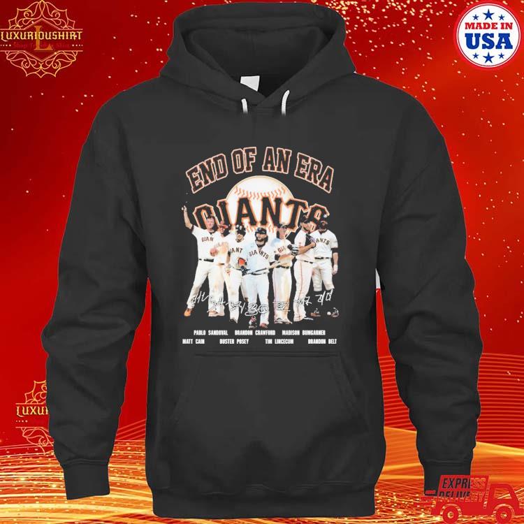 Official End of an era san francisco giants T-shirt, hoodie, tank