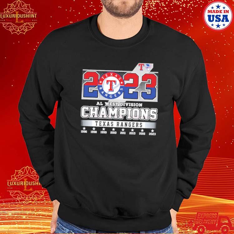 Texas Rangers Al West Champs 2023 T Shirt - Limotees