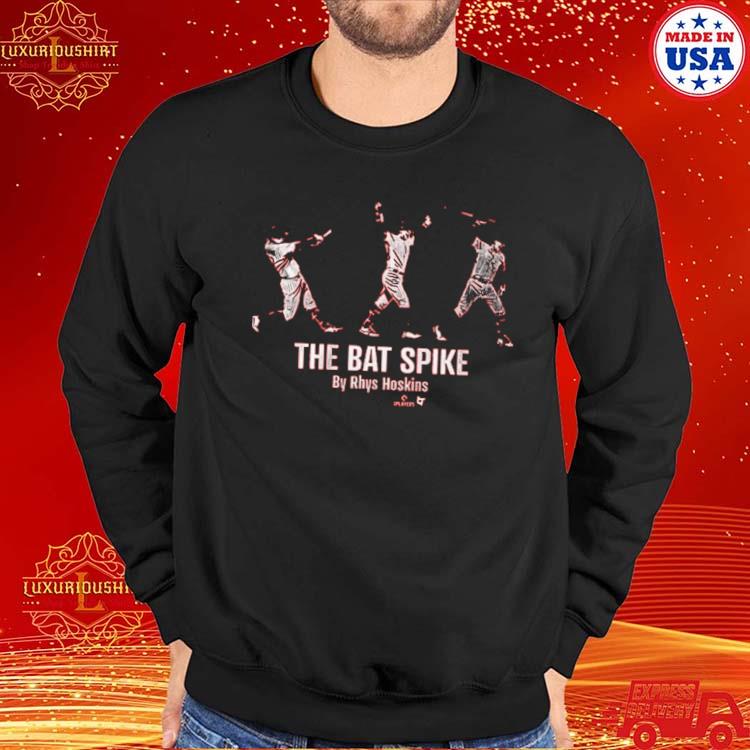 The bat spike by rhys hoskins shirt, hoodie, sweater, long sleeve and tank  top