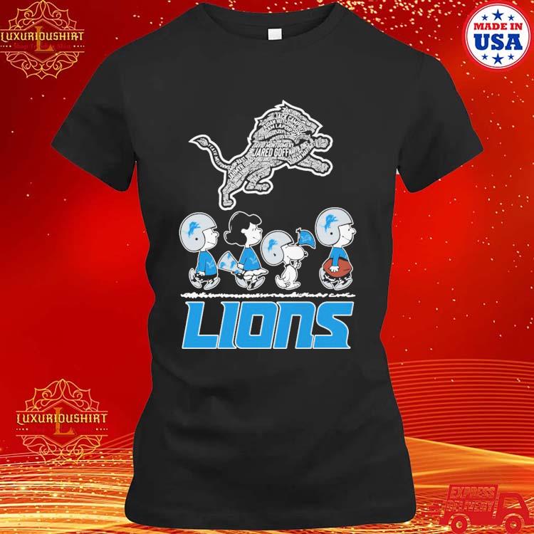 Peanuts Characters Detroit Lions Football Team T-Shirt, Tshirt, Hoodie,  Sweatshirt, Long Sleeve, Youth, funny shirts, gift shirts, Graphic Tee »  Cool Gifts for You - Mfamilygift