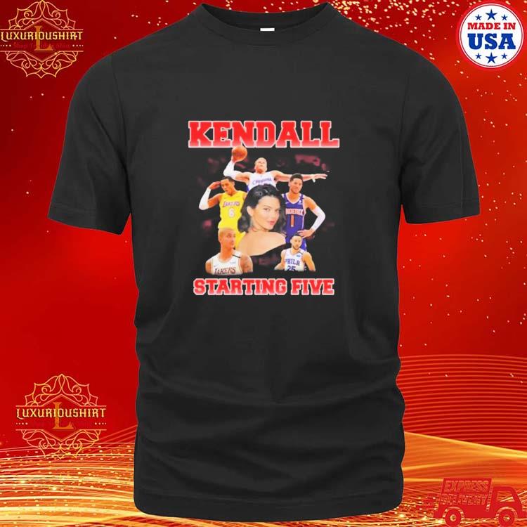 Kim Kardashian Pokes Fun At Sister’s Nba Exes With ‘kendall Starting Five’ Shirt