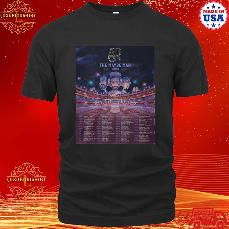 Official aJR The Maybe Man Tour 2024 Shirt