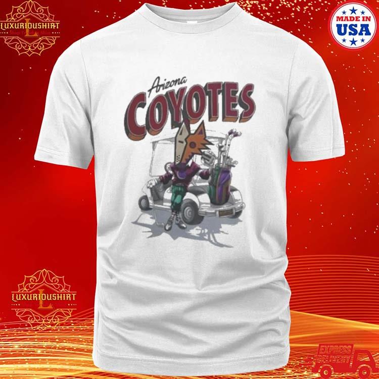 Official arizona Coyotes X Manor Golf Shirt