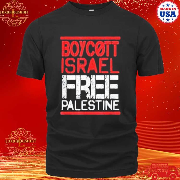 Official boycott Isreal Free Palestine Shirt