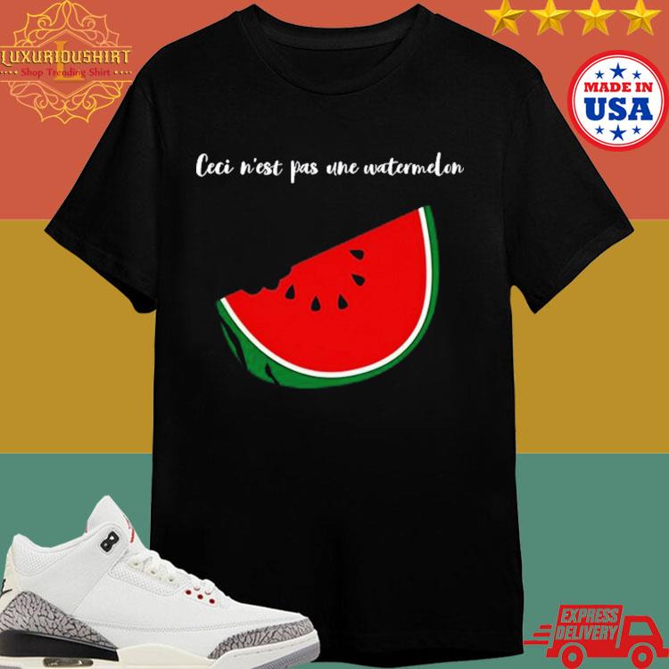 Official Ceci N'est Pas Une Watermelon T-shirt