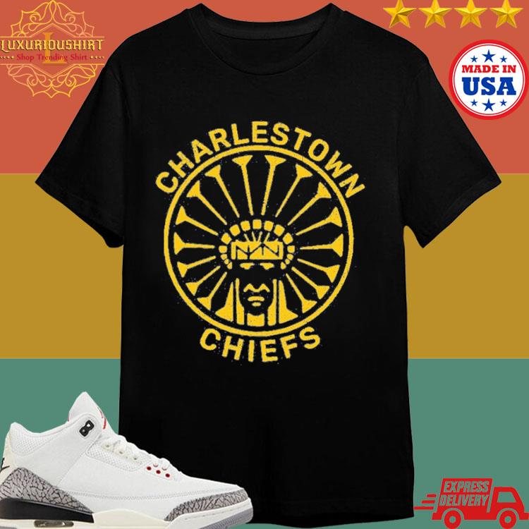 Official Charlestown Chiefs Retro Logo Shirt
