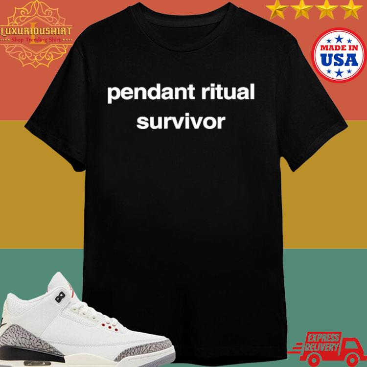 Official Dumfairyy Pendant Ritual Survivor T-shirt