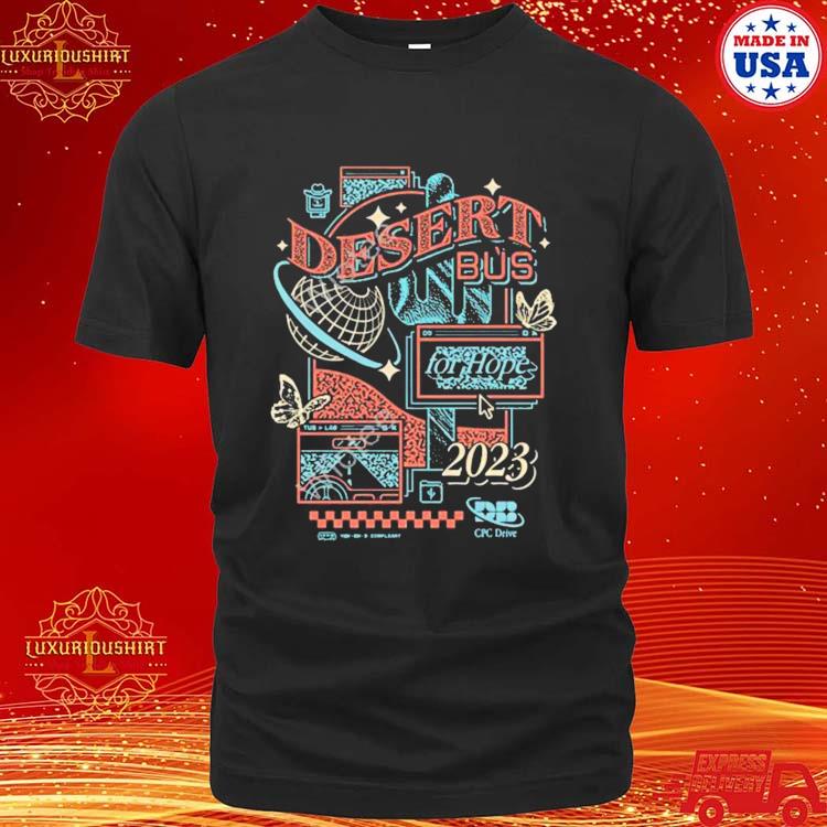 Official Fangamer Desert Bus 2023 Shirt