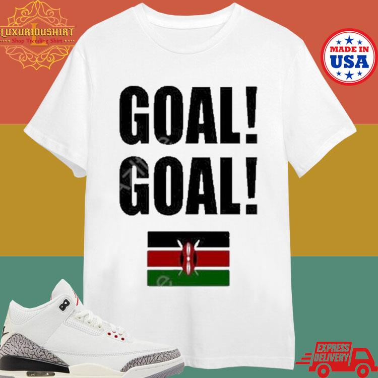Official Goal Goal Flag Kenya Shirt