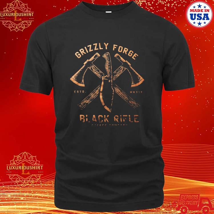 Official Grizzly Forge Blades On An Awesome Brcc T-shirt