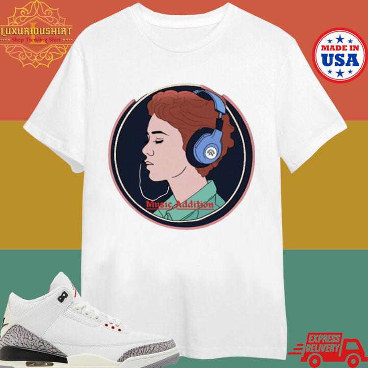 Official Groove In Style Headphone Harmony For Music Enthusiasts T-shirt