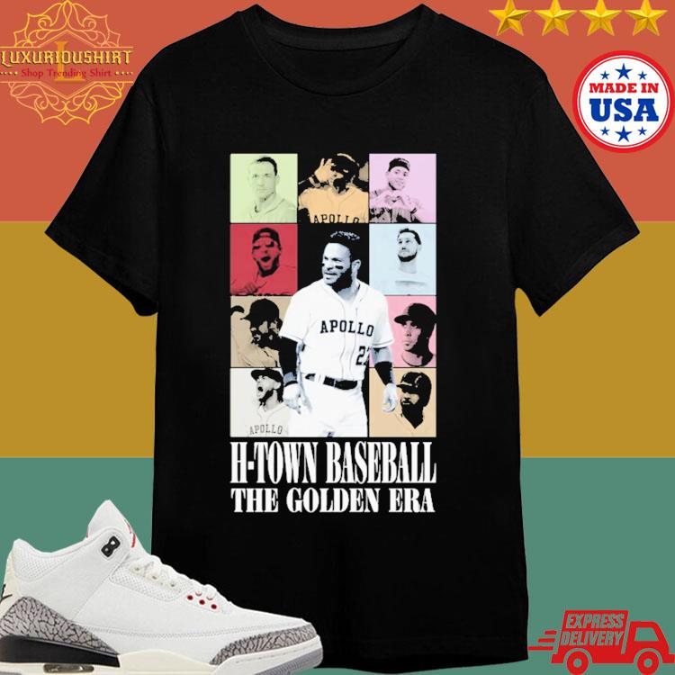 Official H-town Baseball The Golden Era T-shirt