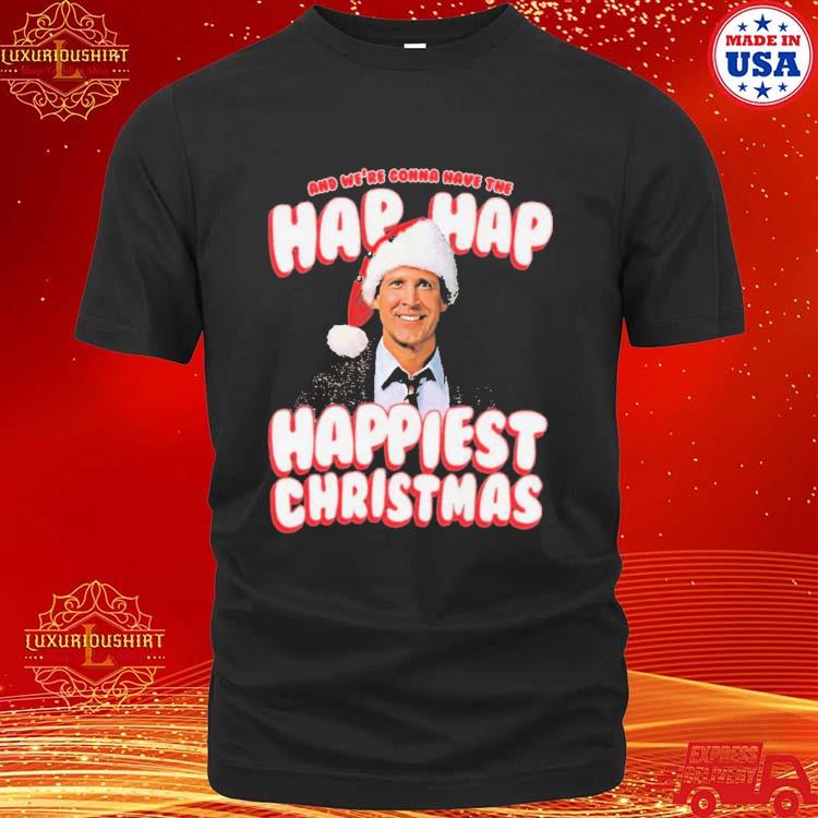 Official Hap Hap Happiest Christmas Vacation Shirt