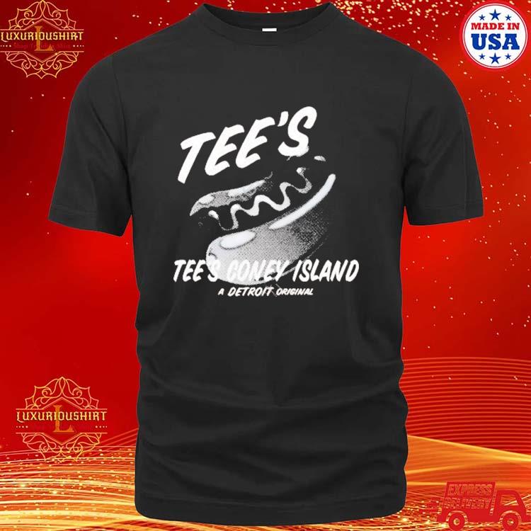 Official hot Dog Coney Island A Detroit Original Shirt