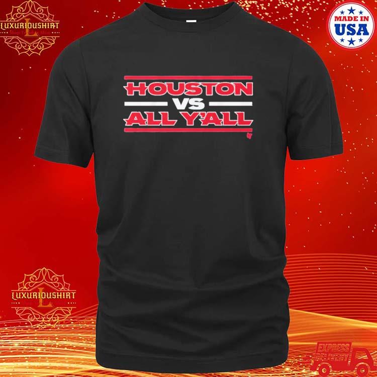 Official Houston Football Vs. All Y'all Shirt