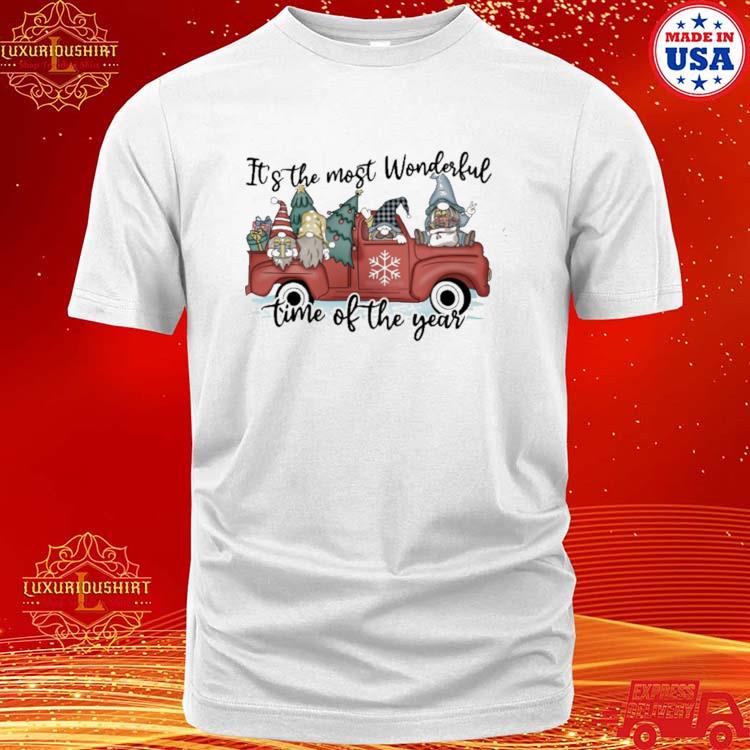 Official It's The Most Wonderful Time Of The Year Christmas T-shirt