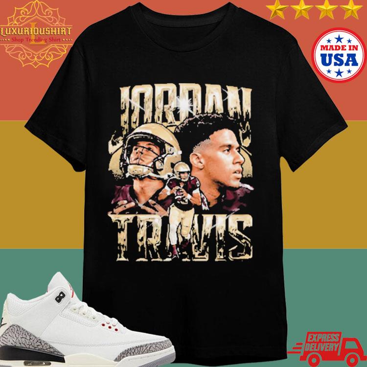 Official Jordan Travis College Vintage T-shirt