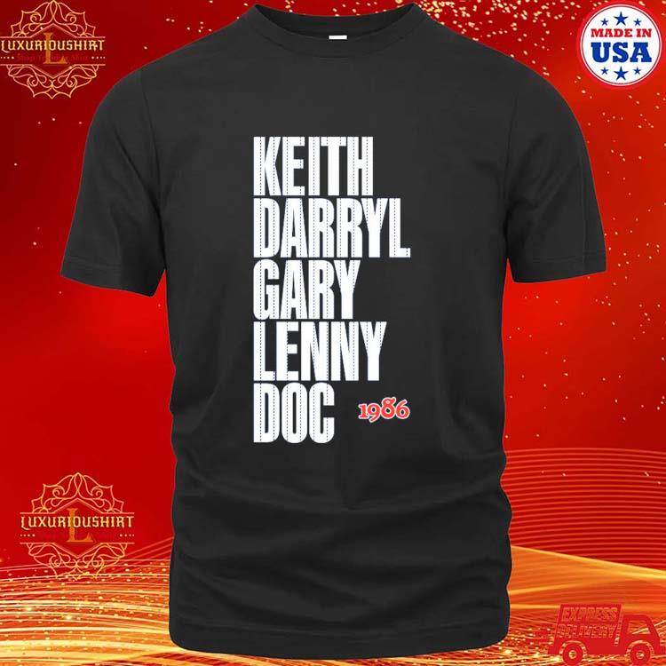 Official Keith Darryl Gary Lenny Doc 1986 Shirt
