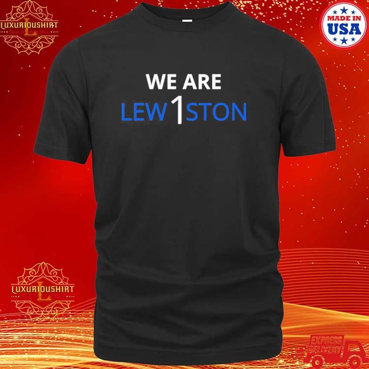 Official lewiston High School We Are Lew1ston Shirt