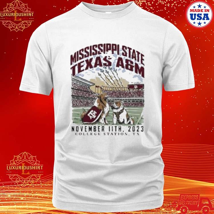 Official mississippi State Vs. Texas A&m November 11th 2023 Shirt