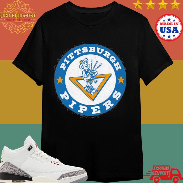 Official Pittsburgh Pipers Retro Logo Shirt