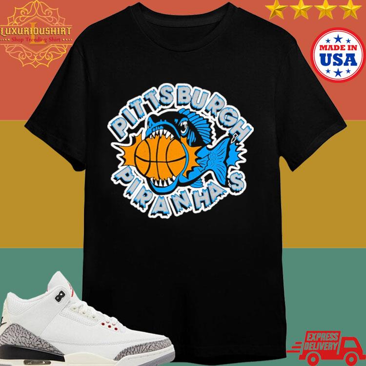 Official Pittsburgh Piranhas Basketball Shirt