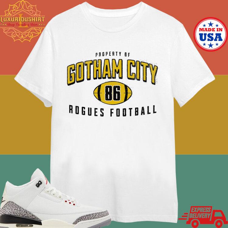 Official Property Of Gotham City Rogues Football Shirt