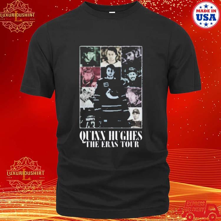 Official Quinn Hughes The Eras Tour T-Shirt