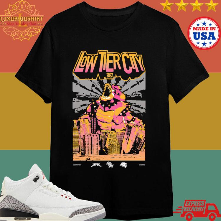 Official Rampage Low Tiger City 2023 T-shirt
