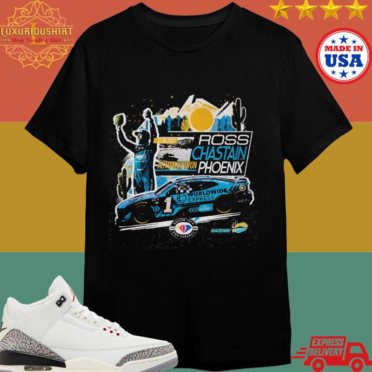Official Ross Chastain Phoenix Win Actually Won T-shirt