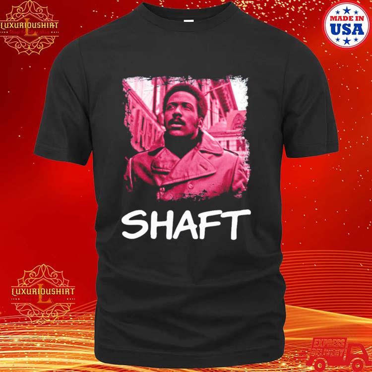 Official shafts Swagger Vintage Movie Tees Celebrating The Iconic Style And Grit Of Detective John Shafts Ts T-shirt
