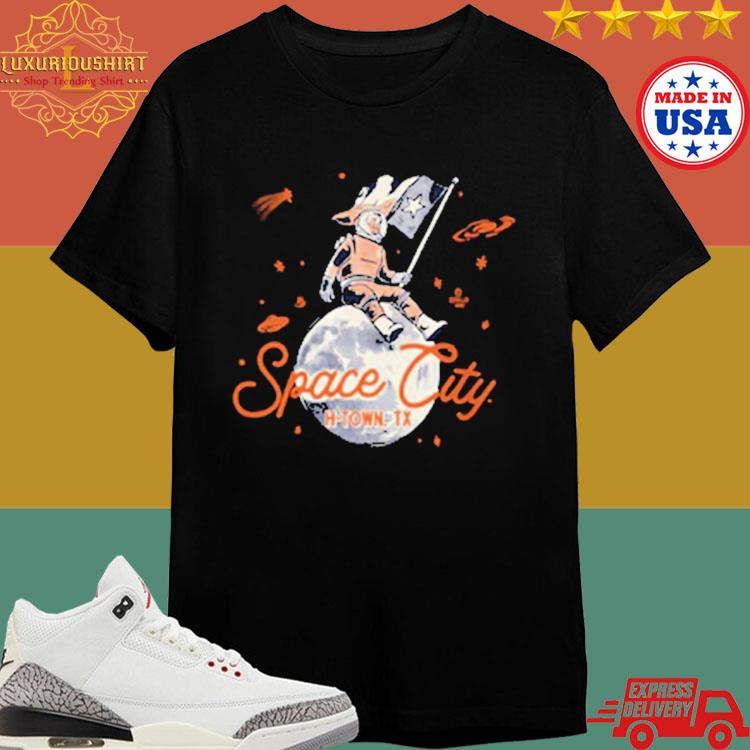 Official Space City Texas H-town Tx T-shirt