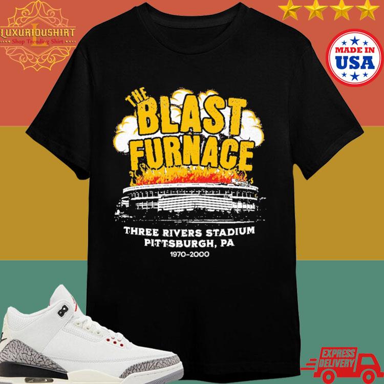 Official The Blast Furnace Three Rivers Stadium Pittsburgh Pa 1970 2000 Shirt