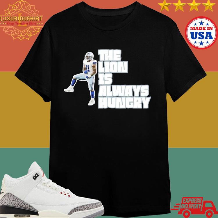 Official The Lion Is Always Hungry T-shirt