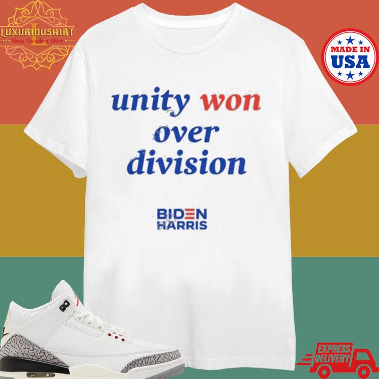 Official Tiff Biden Harris Unity Won Over Division T-shirt