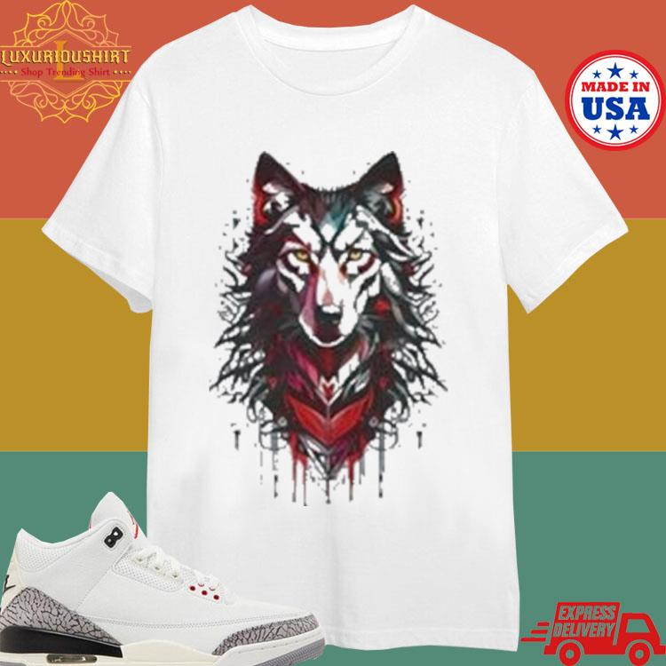 Official Uneek Majestic Wolf Shirt