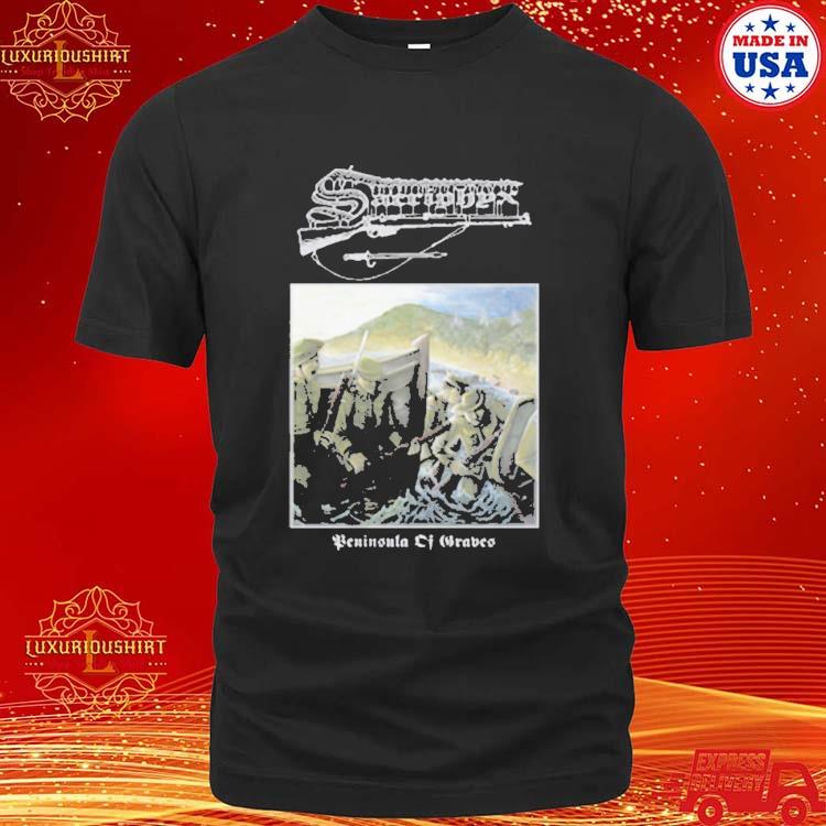 Sacriphyx War Peninsula Of Oranges T-shirt