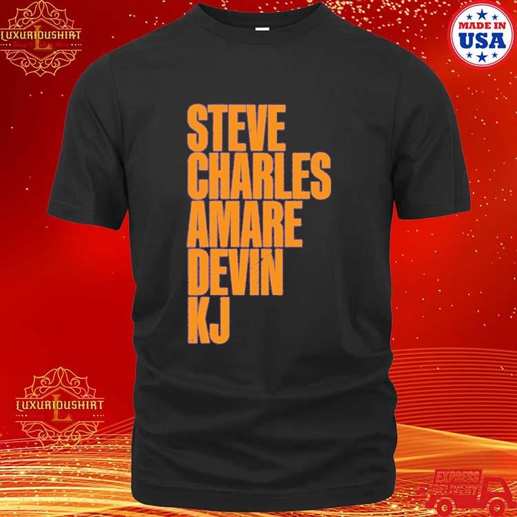 Steve Charles Amare Devin KJ Shirt