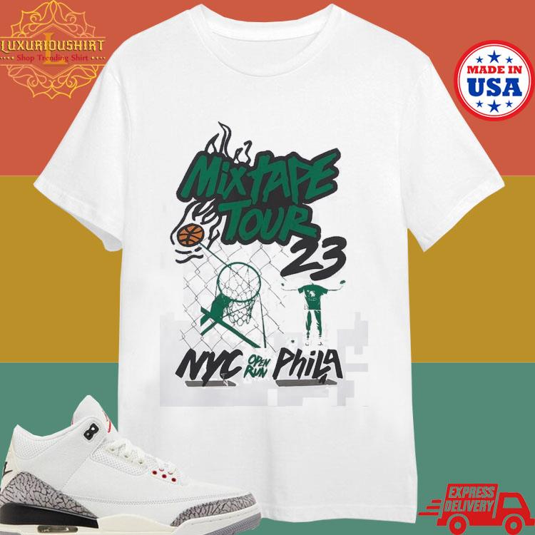 Official And1 Mitchell And Ness Mixtape Tour Shirt