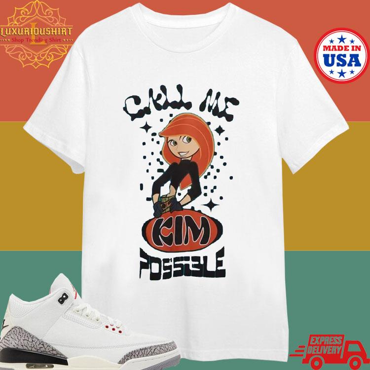 Official Disney Kim Possible Call Me 2024 T-Shirt
