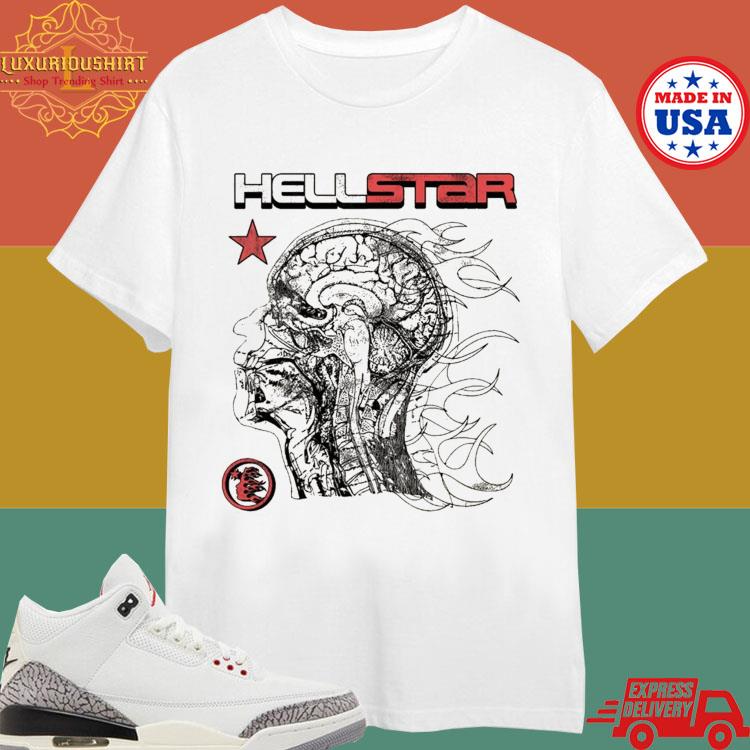 Official Human Development Hell Star Head Fire T-shirt