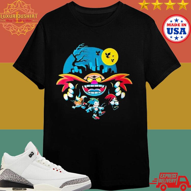 Official Sonic The Hedgehog Eggman Moon T-shirt