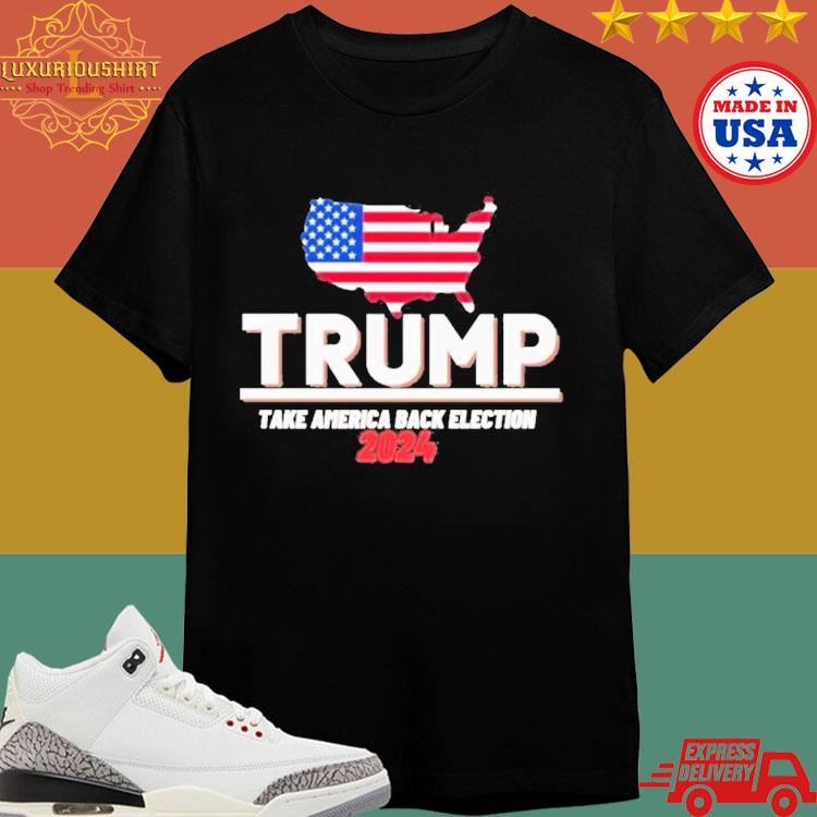 Official Trump 2024 Take America Back Election Active Shirt