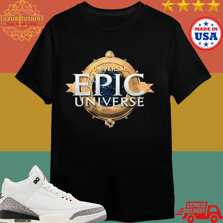 Official Universal Orlando Epic Universe Logo Shirt