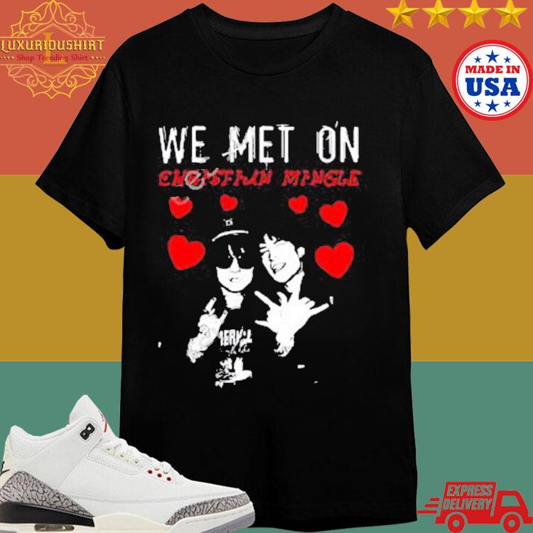 Official We Met On Christian Mingle Jake Webber Johnnie Guilbert Shirt