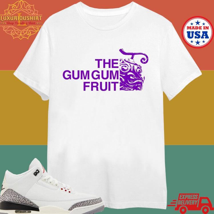Official One Piece The Gum Gum Fruit 2024 T-shirt