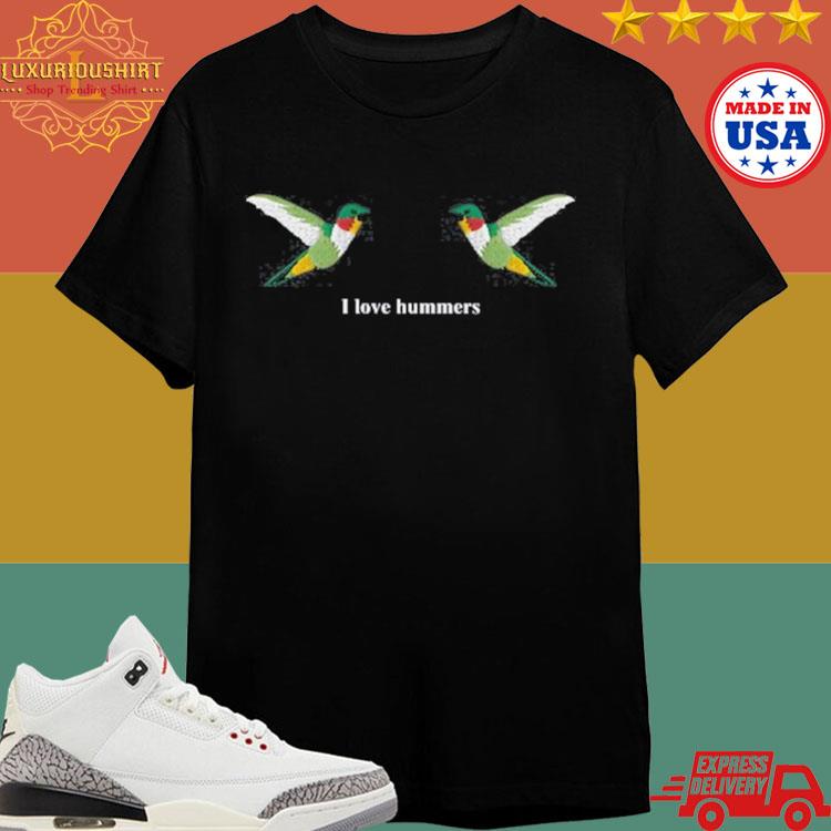 Moe Sews Merch I Love Hummers Shirt