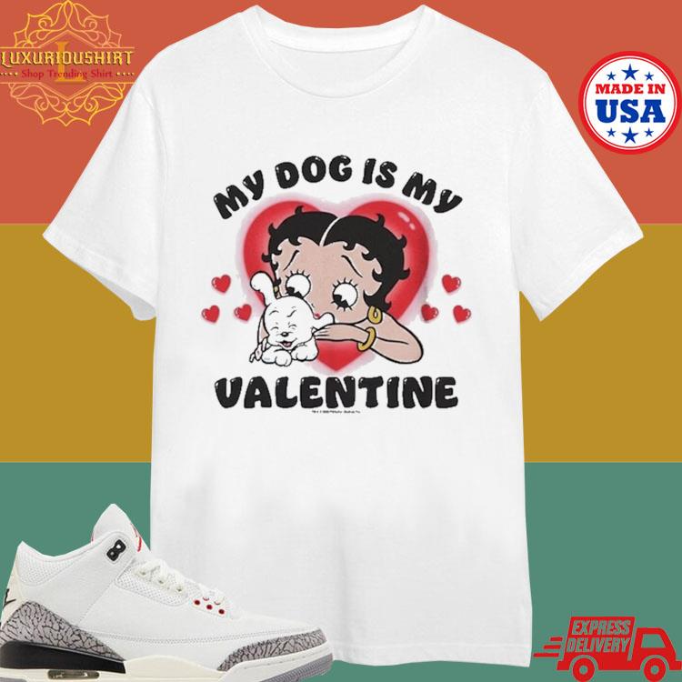 Official Betty Boop Mad Engine Youth Valentine's Day Shirt
